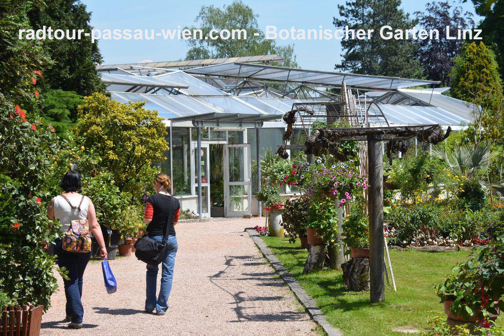 Велотур Пассау-Вена - Ботанический сад в Линце